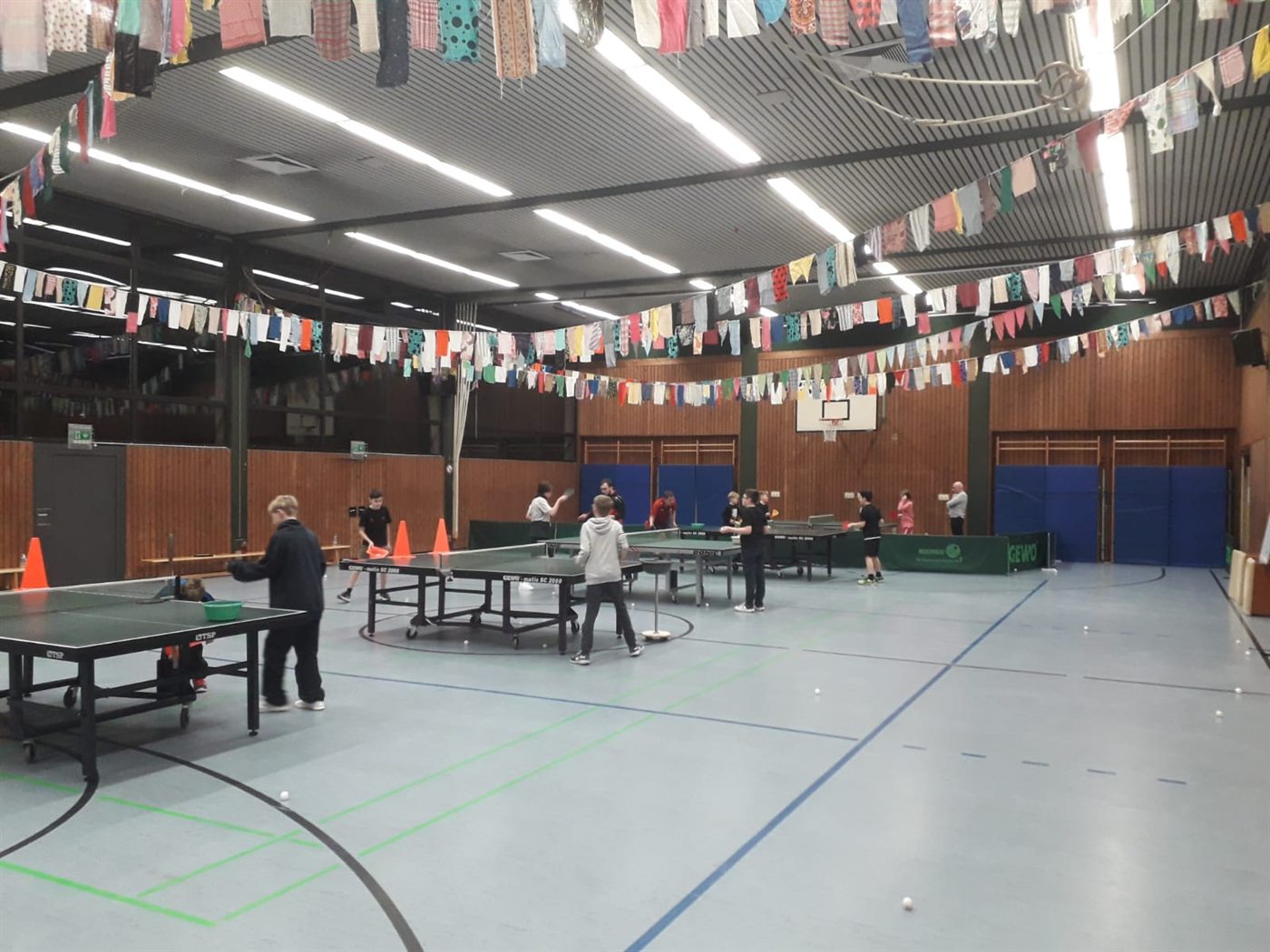 Jugendtraining Tischtennis